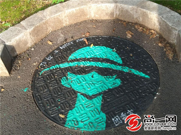 文理学院井盖,井盖绘画校园