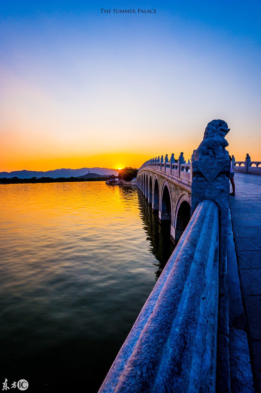 北京颐和园泛舟昆明湖,颐和园昆明湖秋景