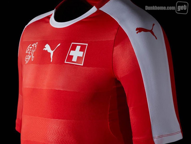 puma第三客场球衣,puma发布瑞士国家队全新主场球衣