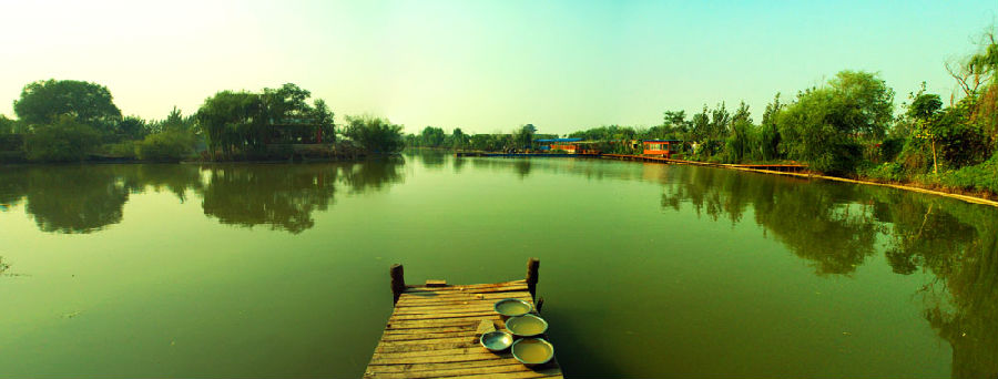 聊城水城之眼风景图片,美丽的江北水城聊城图片