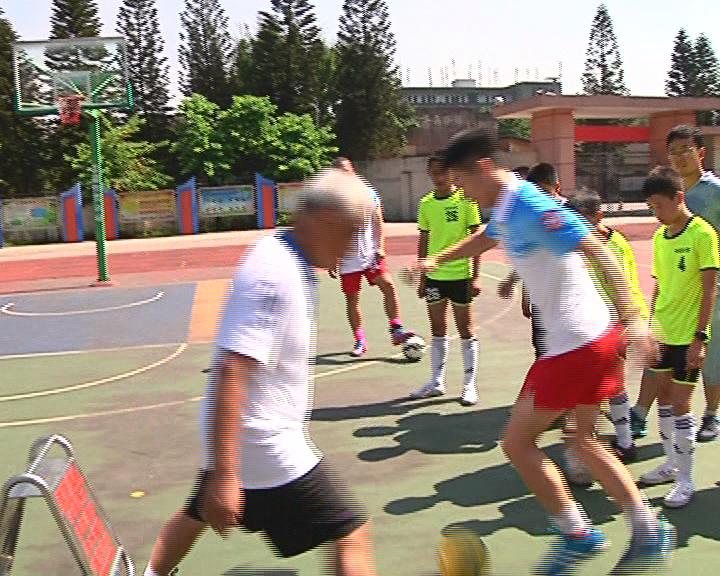 亚洲室内五人制足球联盟主席,三明指导校园足球!