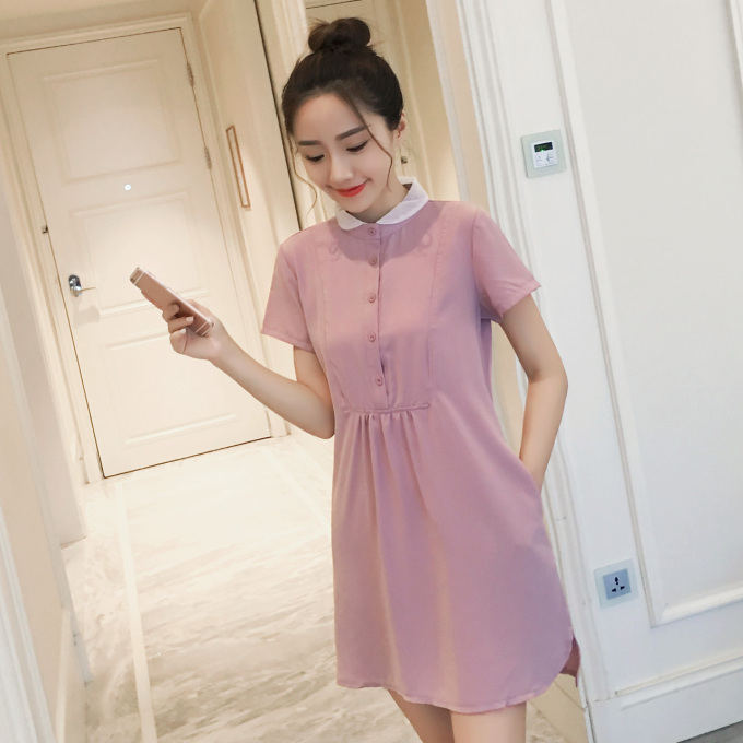 小众高级感长裙雪纺裙,仙气雪纺裙中长款