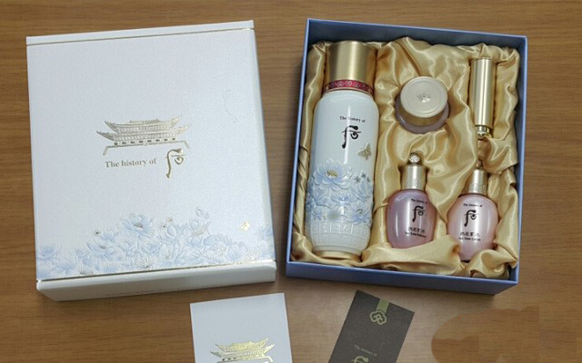 外貌协会颜值控,whoo后最新身体乳套盒图片