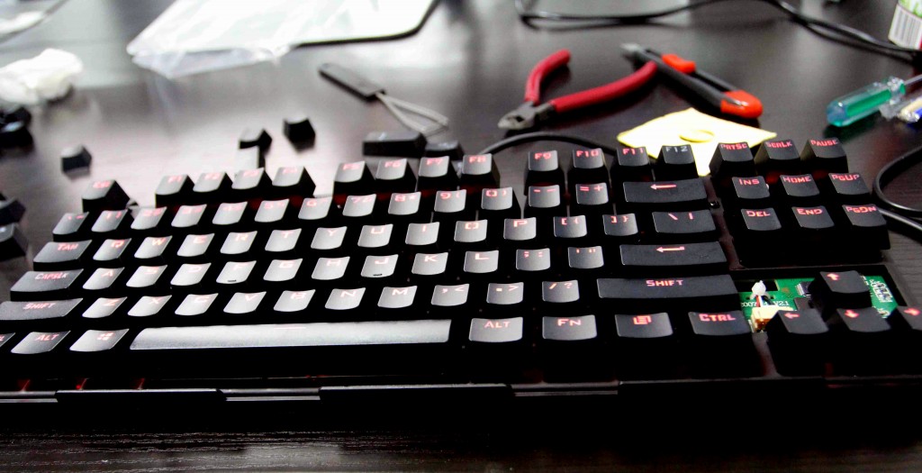 ganss87键盘拆解,ganss键盘青轴