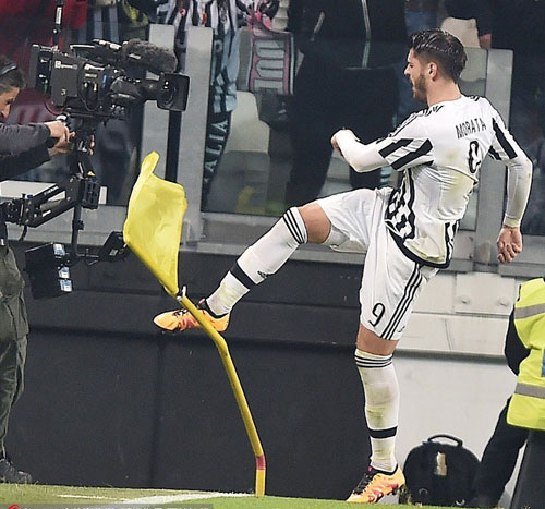 莫拉塔尤文图斯高光集锦2014,莫拉塔尤文赛季数据