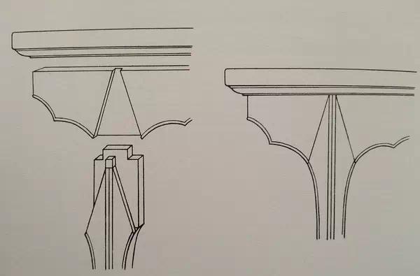 古代木工卯榫结构图片欣赏,古典家具桌面的卯榫结构图
