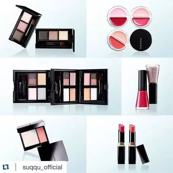 也不是非画不可，知道suqqu像银河系一样美就够了