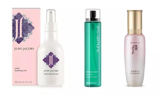 面部肌肤护理保湿喷雾,清凉喷雾喷皮肤