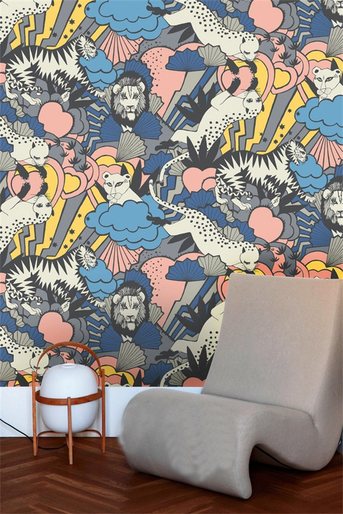 零基础手绘墙面最简单的,北欧风墙面画手绘