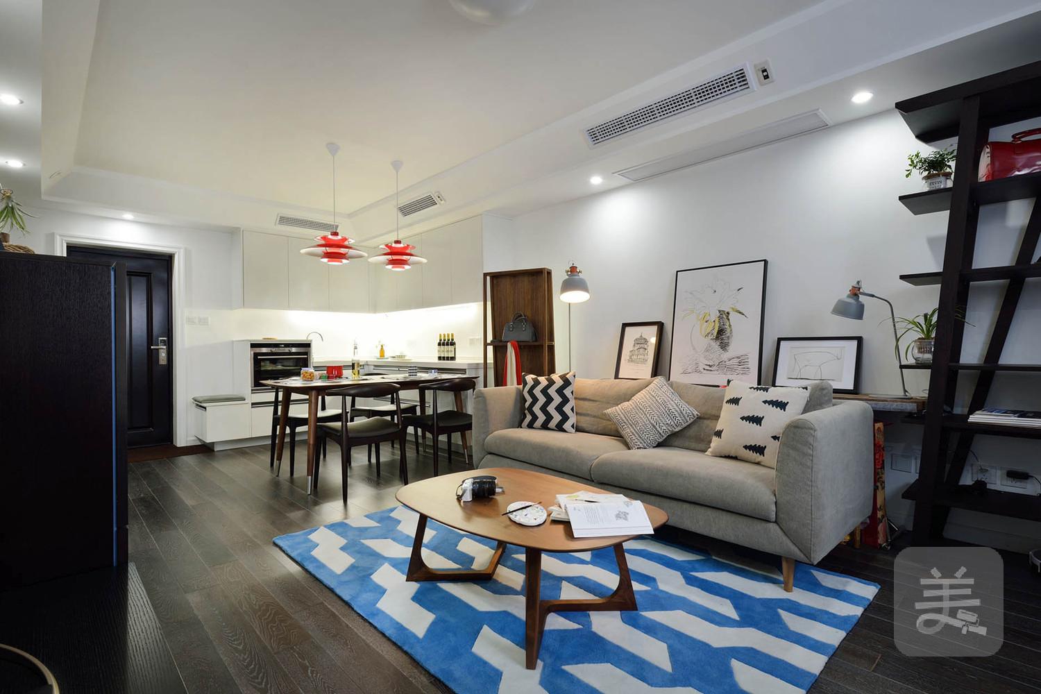 北欧风格装修案例业之峰,装修案例北欧风格