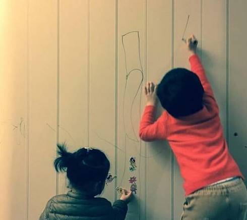 如何引导涂鸦期的孩子绘画,适合宝宝的涂鸦画