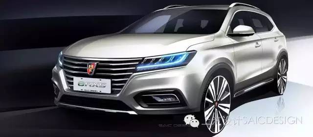 荣威2016rx5互联网自动版,荣威全新rx5模型