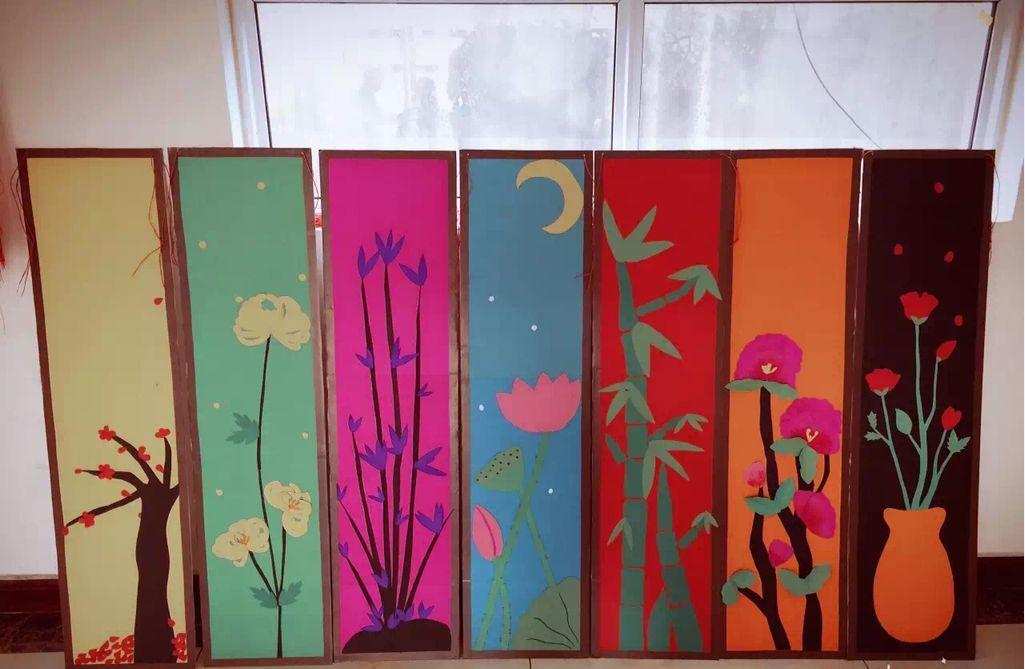 幼儿园大厅环境墙面装饰,幼儿园艺术墙面装饰效果图