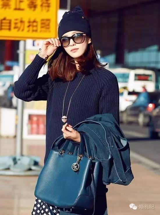 高圆圆合作包包,高圆圆范冰冰秀恩爱