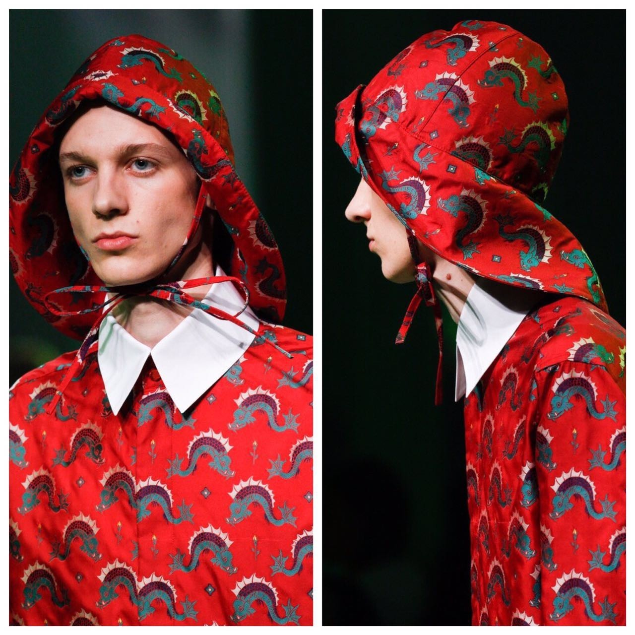 教你妆｜看看男装周男模们的脸，你还好意思不护肤？送茱莉蔻～