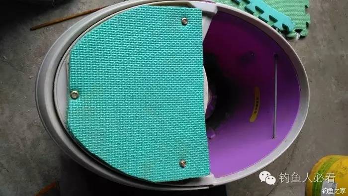 拖把桶改装钓箱,拖把桶改钓箱