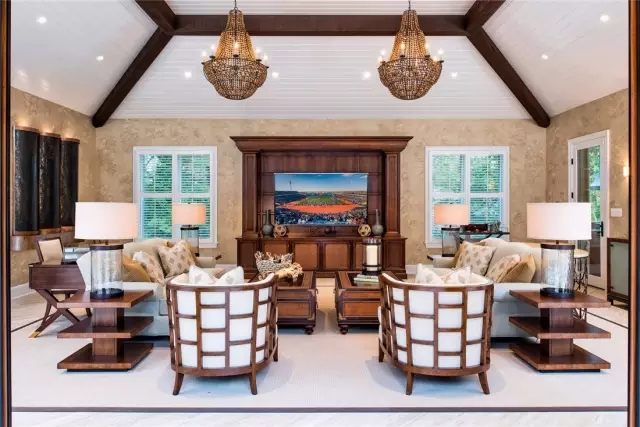 最爱美式装修风格,流行美式风格客厅