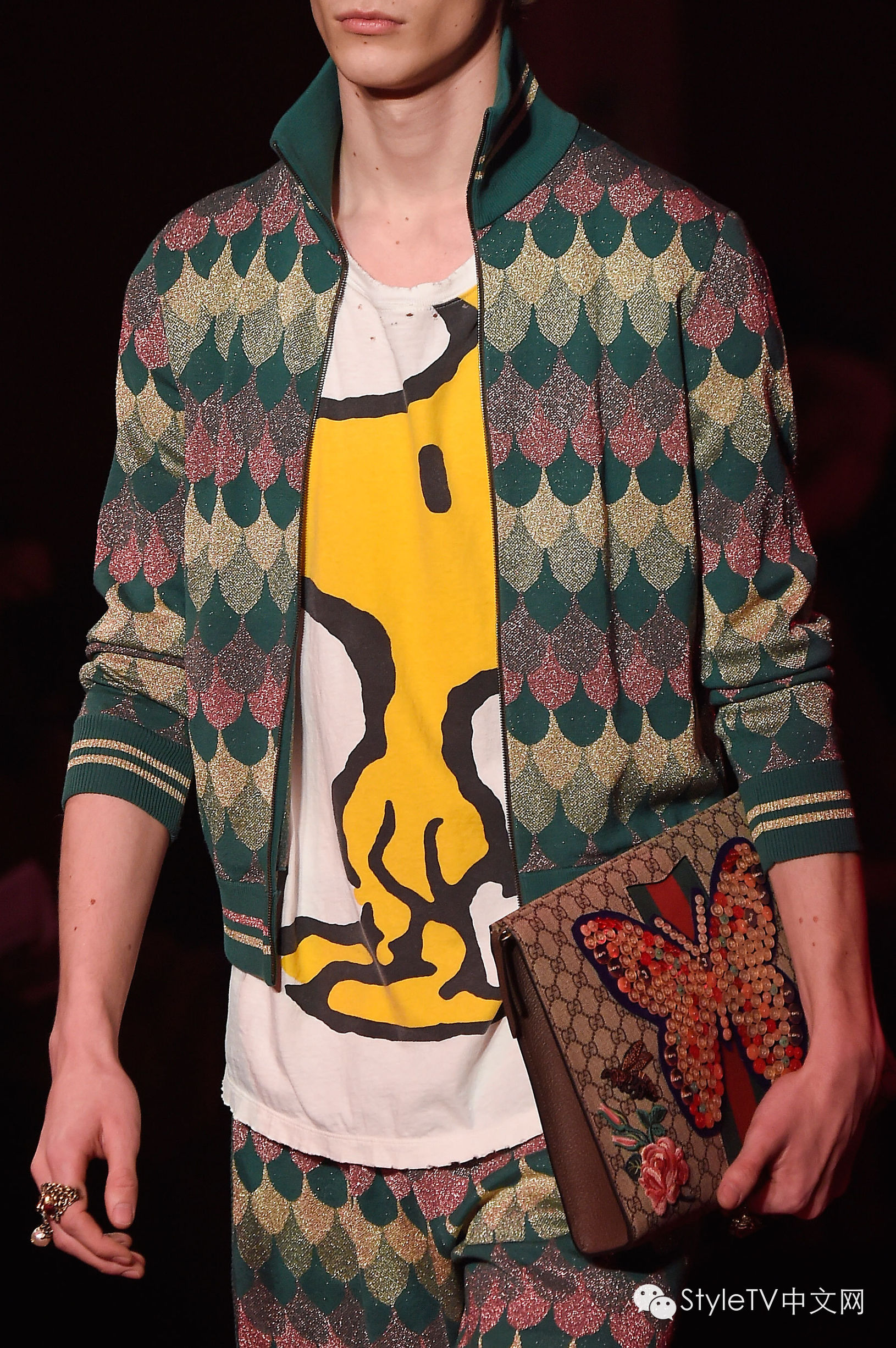 美cry！窥探躲在GUCCI后台的少男少女们