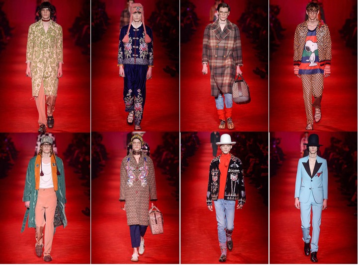 2018米兰时装周春夏gucci,2018米兰时装周gucci