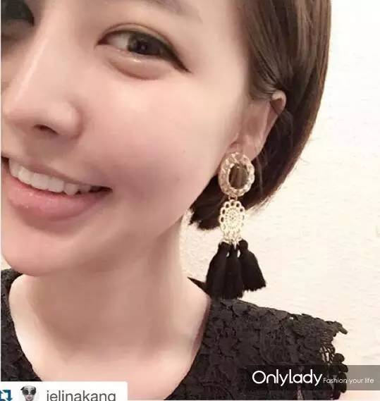 以前韩剧中女主的耳环,大家晒晒韩剧女主角耳饰