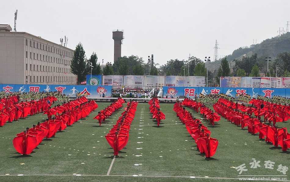 甘肃省第四届中学生运动会开幕式,甘肃省第十五届省运会开幕式图片