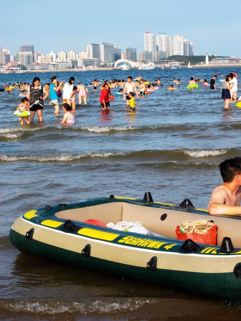 青岛海水浴场洗海澡,山东青岛水质怎么样