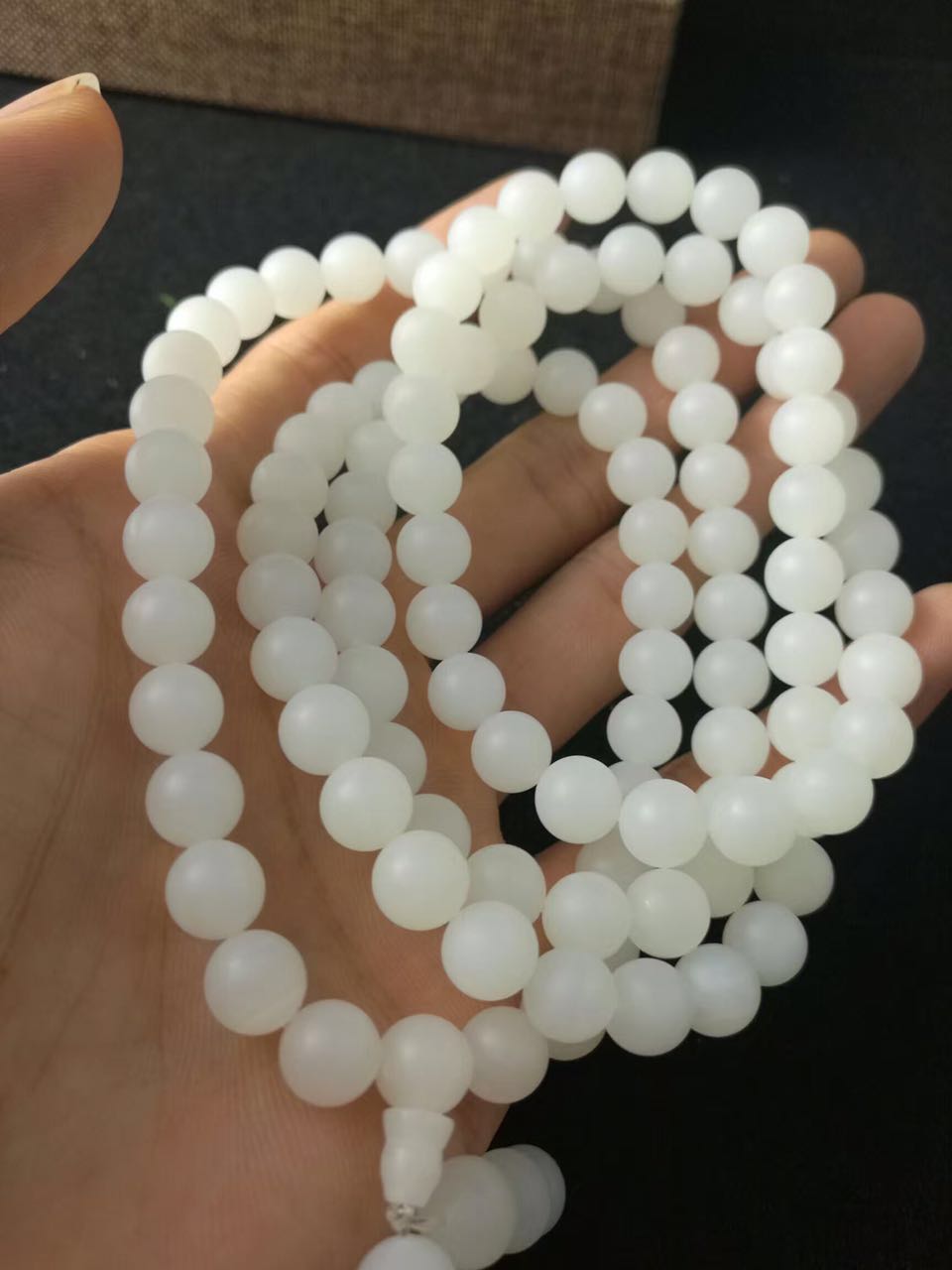 砗磲表面磨砂怎么能变回光亮,砗磲不光亮