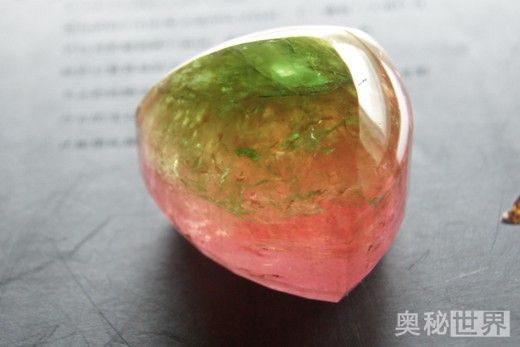 慈禧的墓中的西瓜碧玺,西瓜碧玺慈禧太后