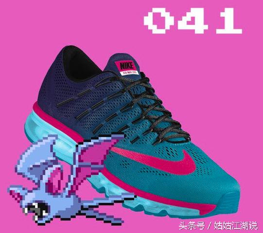 精灵宝可梦nike联名鞋,鞋控耐克