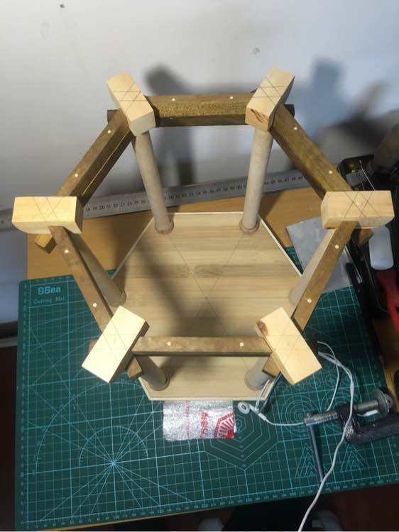 看了古建筑然后就自己动手制作一个亭子，快来学习哦