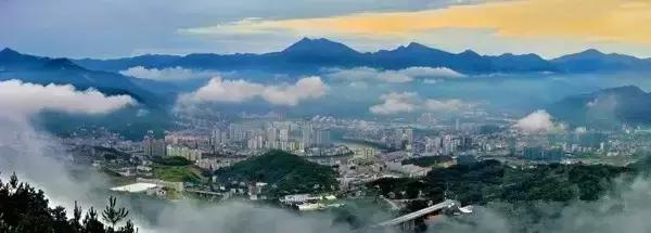 中国茶都安溪分布图,安溪中国茶都俯瞰图