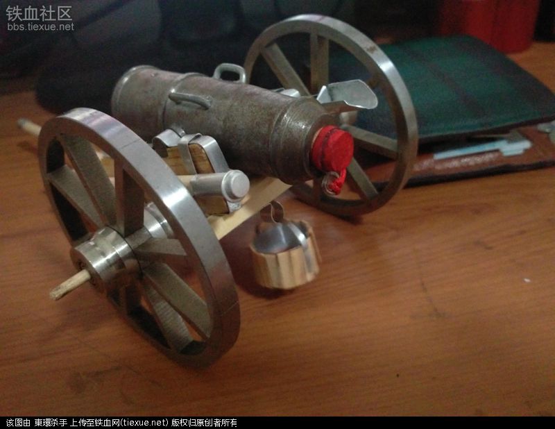 自制古代武器模型,火炮模型设计