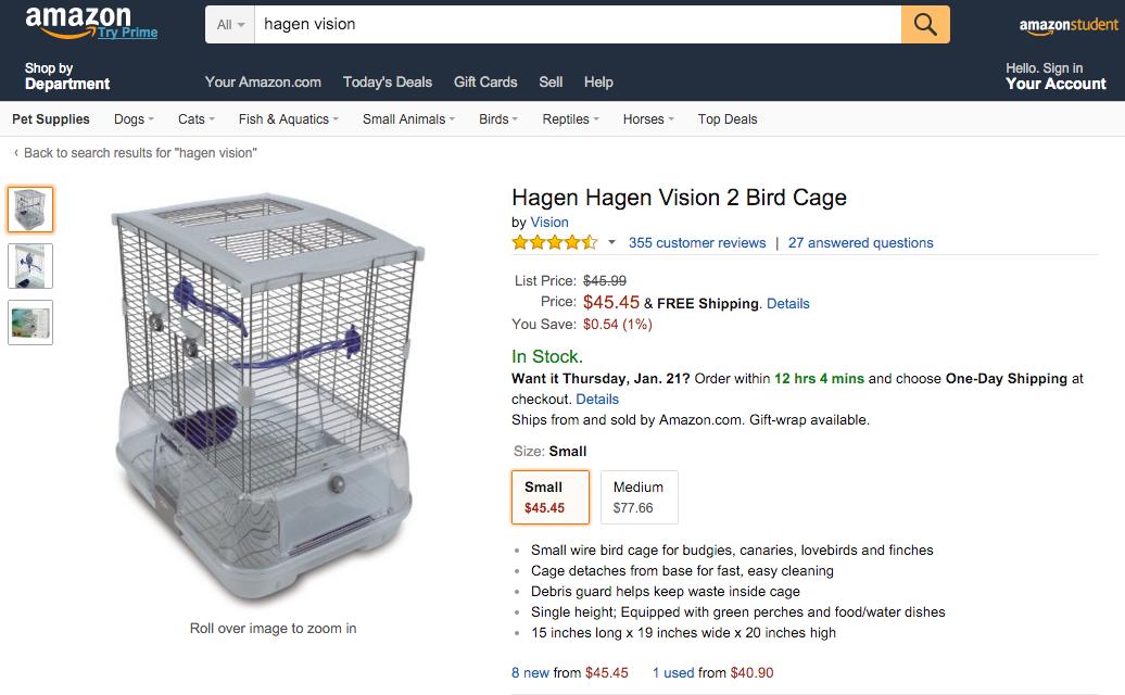 哈根笼子设计,鹦鹉笼设计图