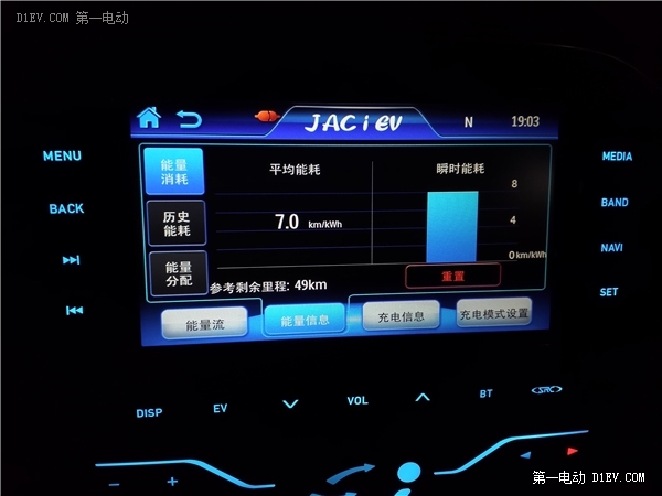 江淮新能源iev5充满电几度,江淮iev5每天充电