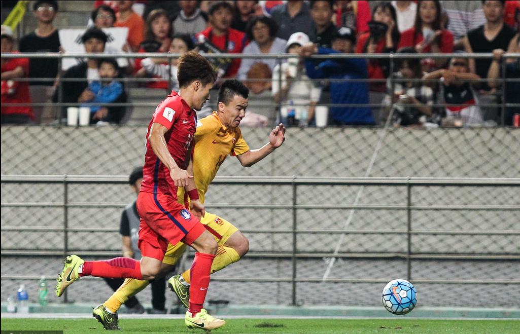 国足亚运队1-0击败韩国进球图片,u20亚洲杯国足vs韩国全场回放