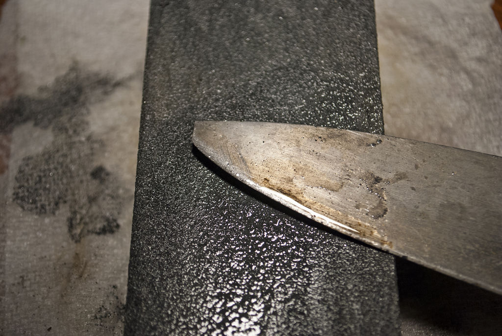 刚磨好的旧菜刀怎样才能不生锈,如何修复老旧菜刀