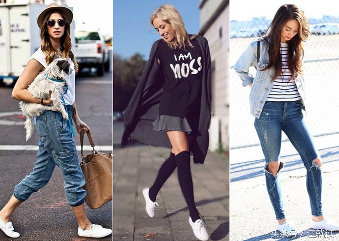 秋冬日系小白鞋怎么搭配,秋冬必备的一双百搭鞋