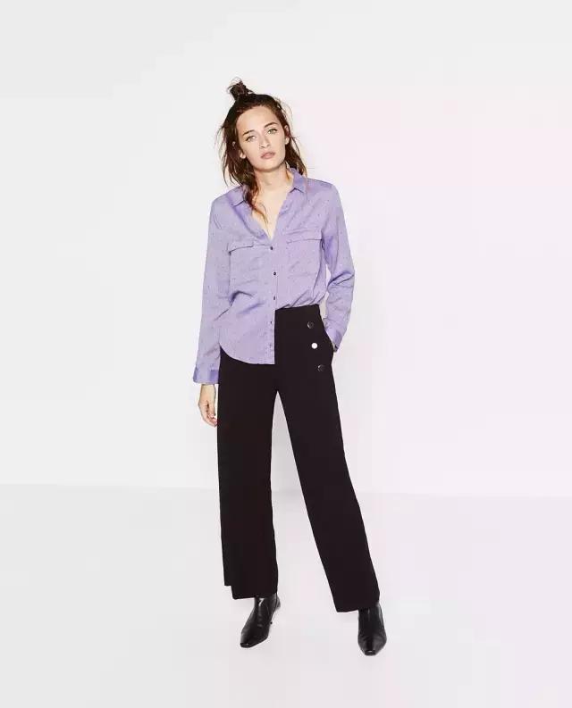 初秋减龄条纹衬衣,粉色初秋衬衣气质百搭