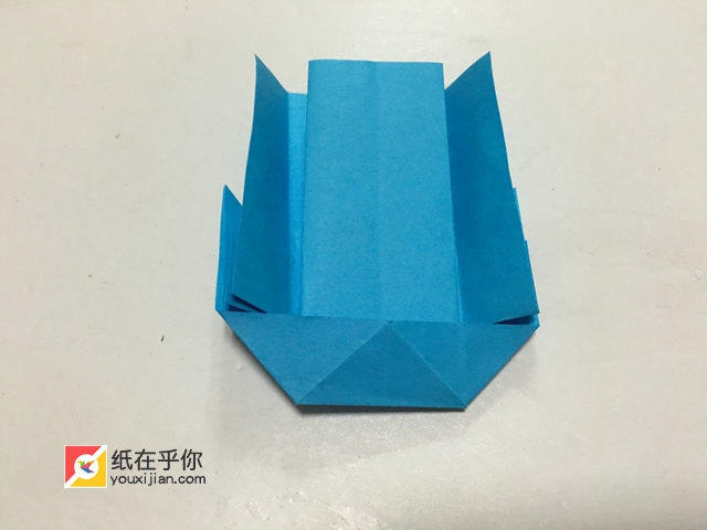 纸在乎你手工折纸沙发折纸视频图解教程