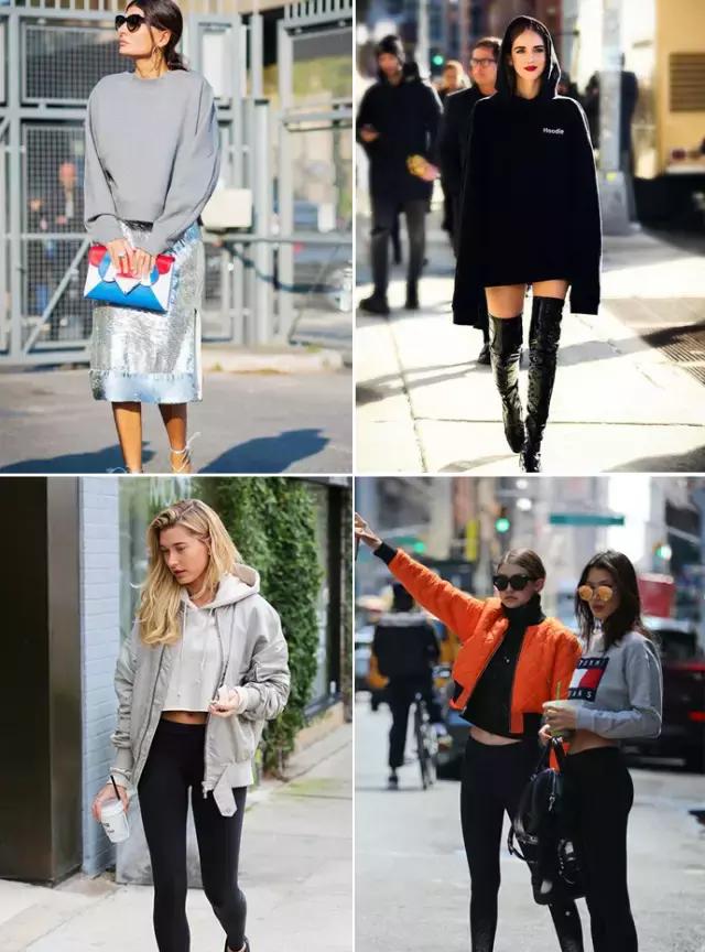 秋天卫衣穿连帽还是不连帽,秋天卫衣不褪色