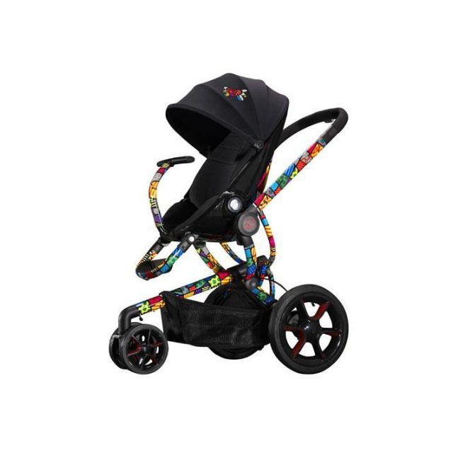 高景观婴儿推车四季通用折叠避震,大童避震推车8-16岁轻便旅游