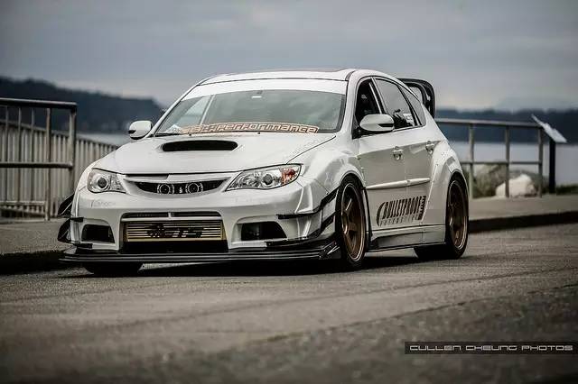 topsecret改装,国外翻新斯巴鲁翼豹sti