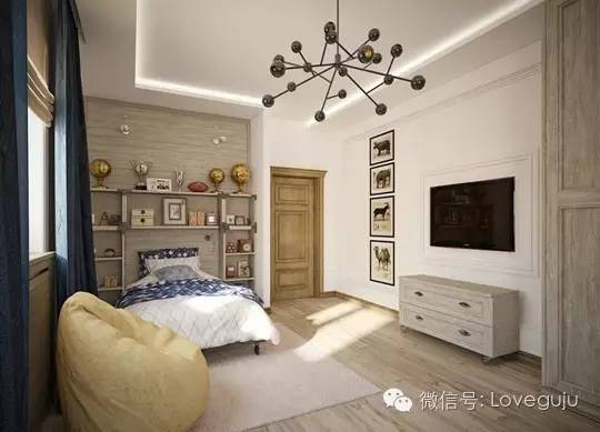 卧室顶部灯具配饰,十种超简单的卧室装饰