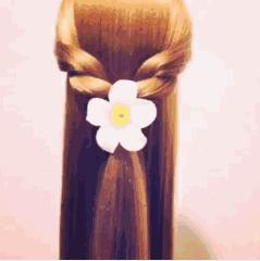 甜美编发发型教程图解,手残党短发超简单编发教程