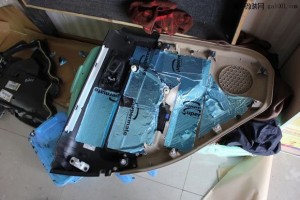 悍马h3换喇叭,悍马h3汽车音响改装