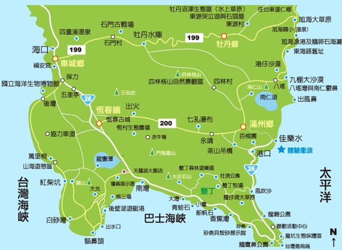 垦丁大街春节包车多少钱,从垦丁到花莲东海岸线游览包车