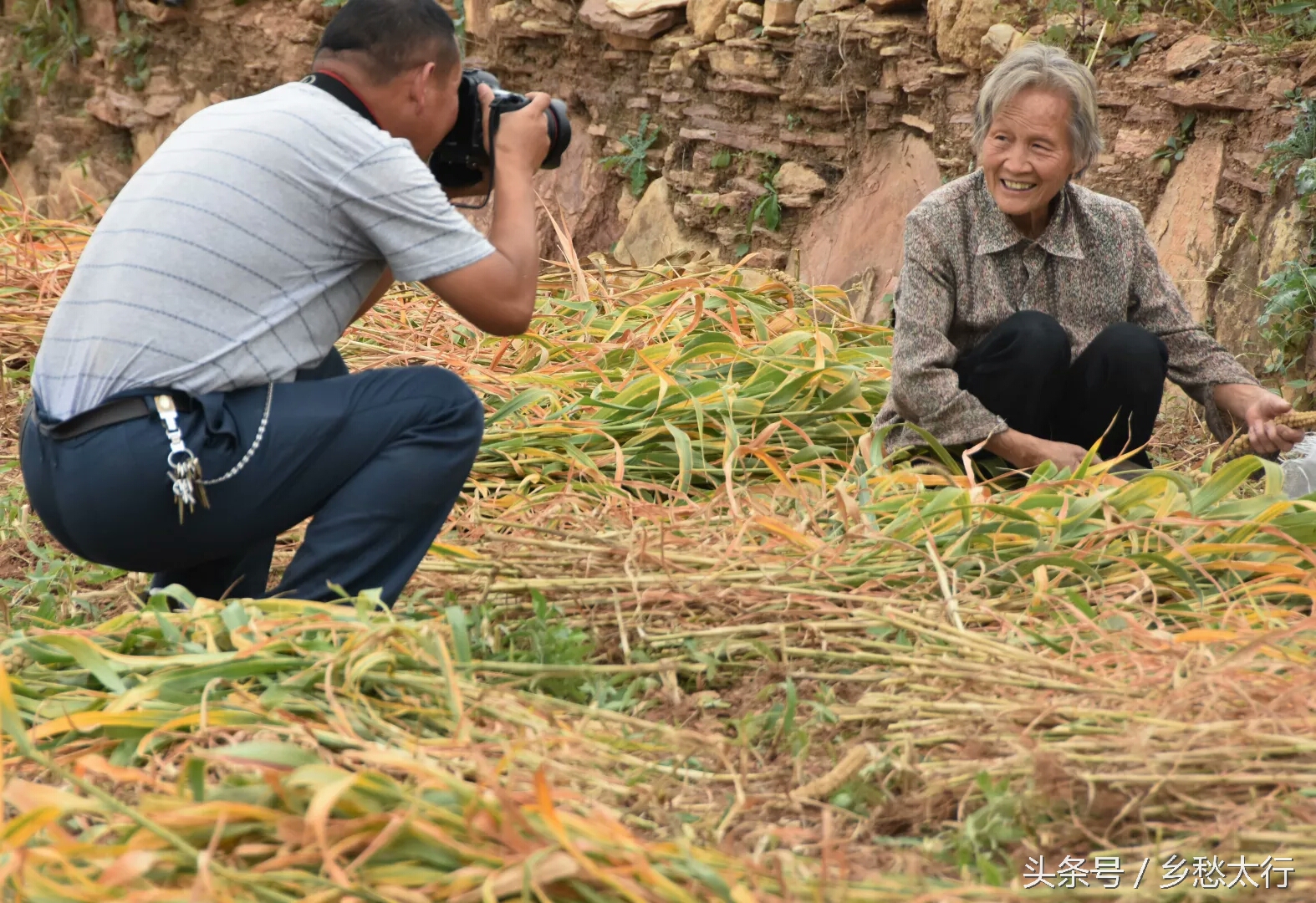 咱村来了摄影师，俺也去瞧瞧