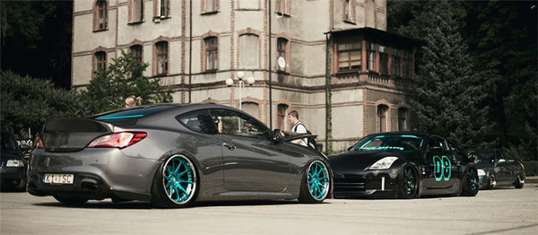 现代劳恩斯酷派改装气动,劳恩斯酷派改装低趴