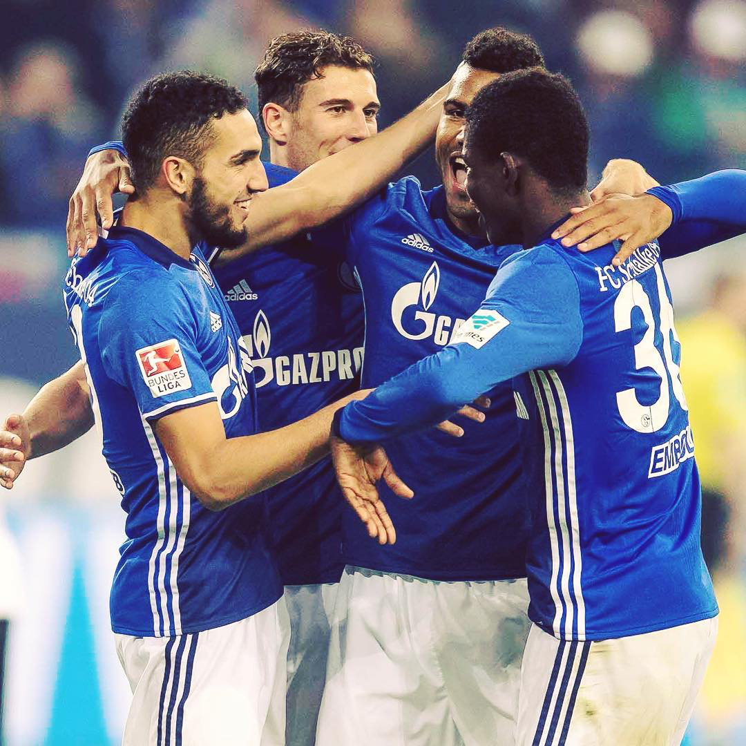 沙尔克04主场震撼,德甲沙尔克042019年9月20日