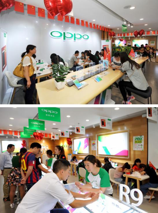 除了报道国人扎堆出游外媒还报道了国人十一扎堆买OPPO R9